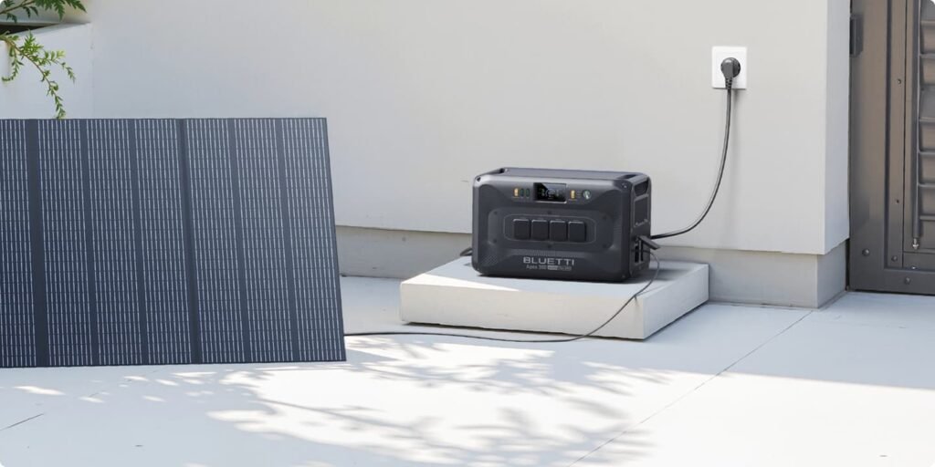 Bluetti Apex 300 Carga Dual Solar + CA