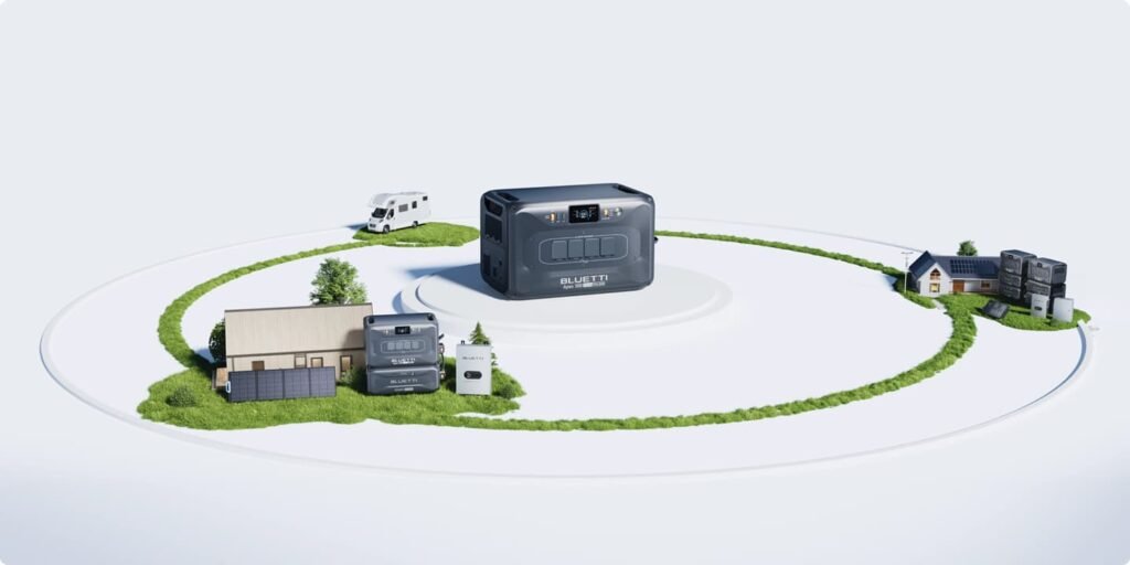 Bluetti Apex 300 Energia para tu Motorhome vanlife van camper
