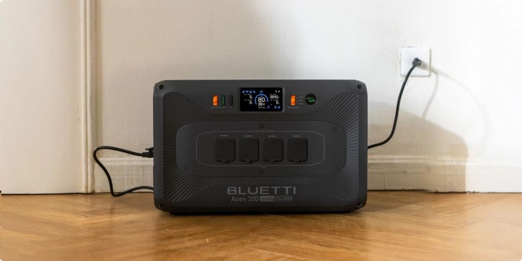 Bluetti Ape 300 Carga CA Turbo boost